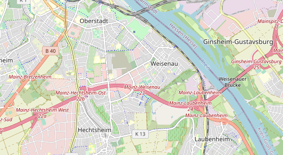 Tennisverein auf Karte