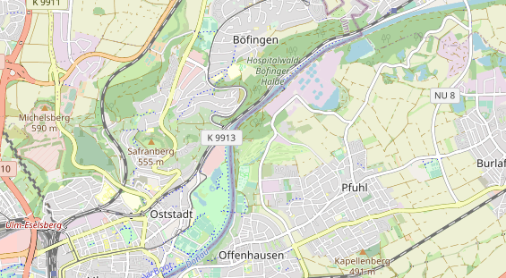 Tennisverein auf Karte