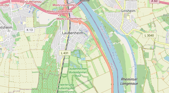 Tennisverein auf Karte