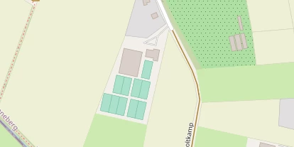 Tennisverein auf Satellitenbild