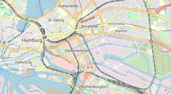 Tennisverein auf Karte