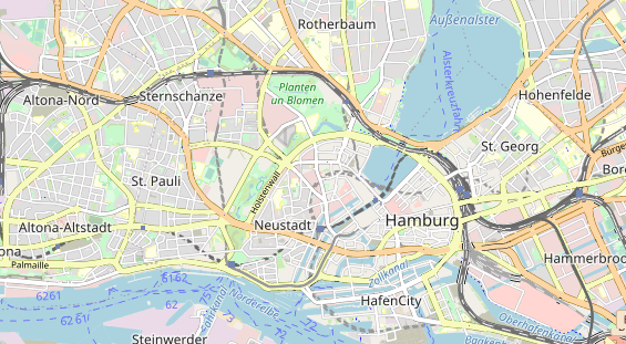 Tennisverein auf Karte