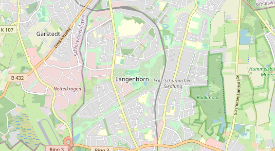 Tennisverein auf Karte