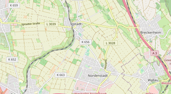 Tennisverein auf Karte