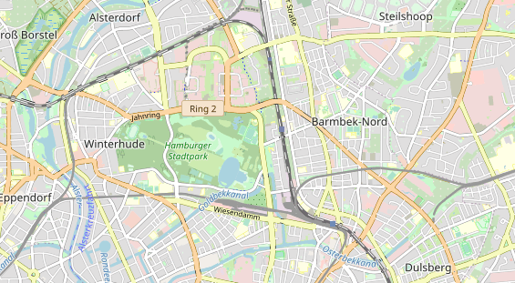 Tennisverein auf Karte