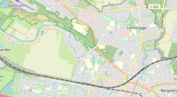 Tennisverein auf Karte