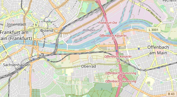 Tennisverein auf Karte