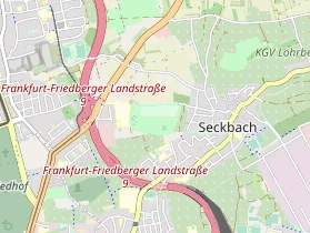 Tennisverein auf Karte