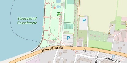Tennisverein auf Satellitenbild