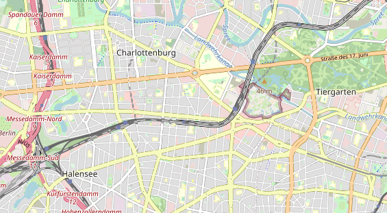 Tennisverein auf Karte