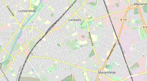 Tennisverein auf Karte