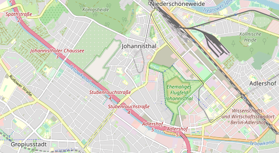 Tennisverein auf Karte
