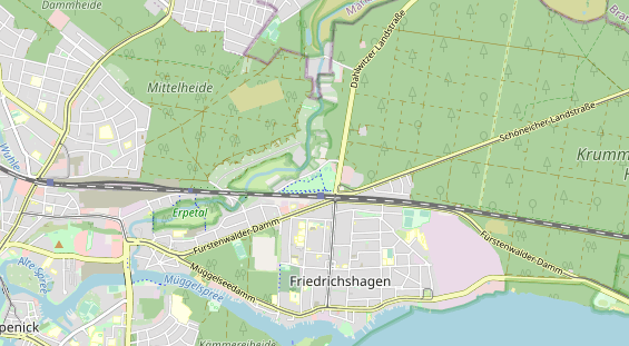 Tennisverein auf Karte