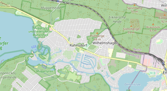 Tennisverein auf Karte