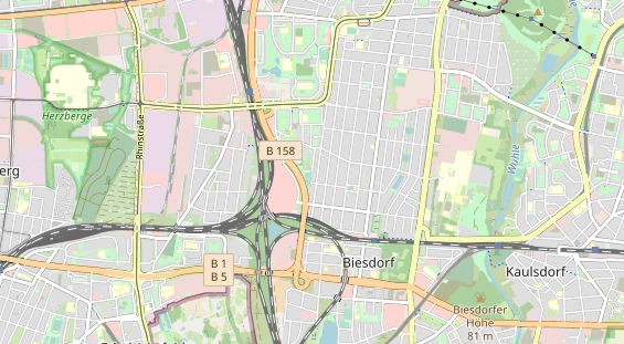Tennisverein auf Karte