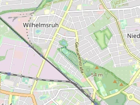 Tennisverein auf Karte