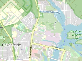 Tennisverein auf Karte