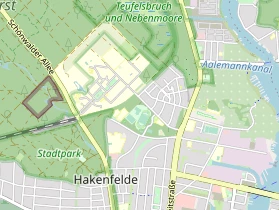 Tennisverein auf Karte