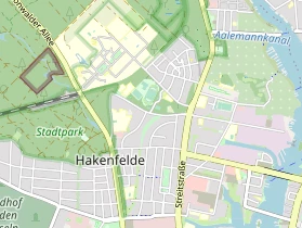 Tennisverein auf Karte