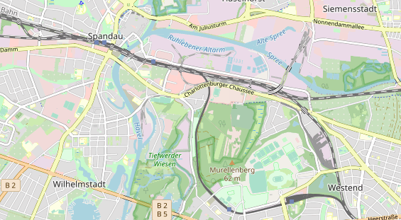Tennisverein auf Karte