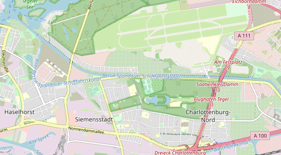 Tennisverein auf Karte