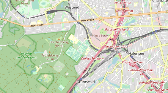 Tennisverein auf Karte