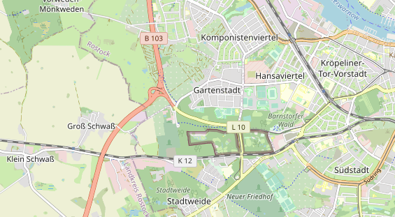 Tennisverein auf Karte