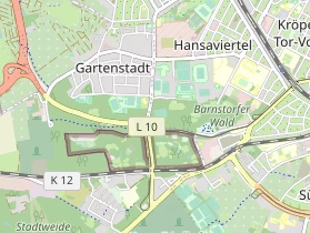 Tennisverein auf Karte