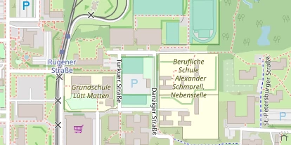 Tennisverein auf Satellitenbild