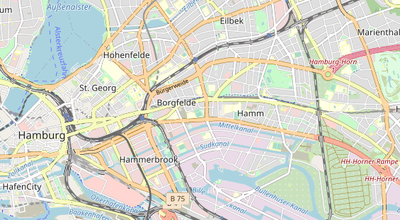 Tennisverein auf Karte