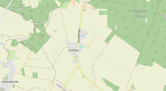 Tennisverein auf Karte