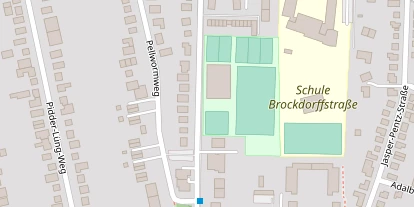 Tennisverein auf Satellitenbild