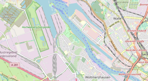 Tennisverein auf Karte