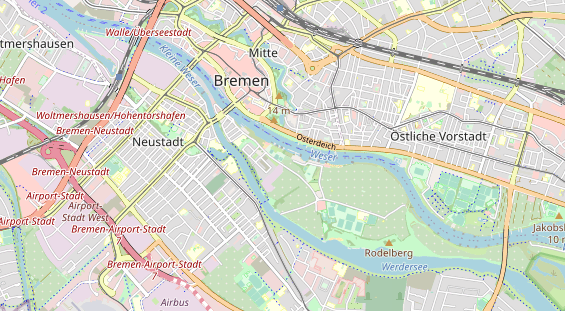 Tennisverein auf Karte