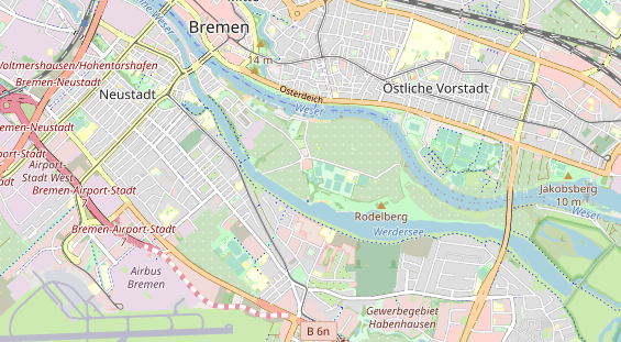 Tennisverein auf Karte