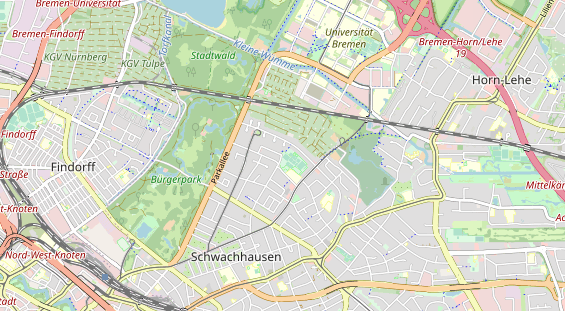 Tennisverein auf Karte