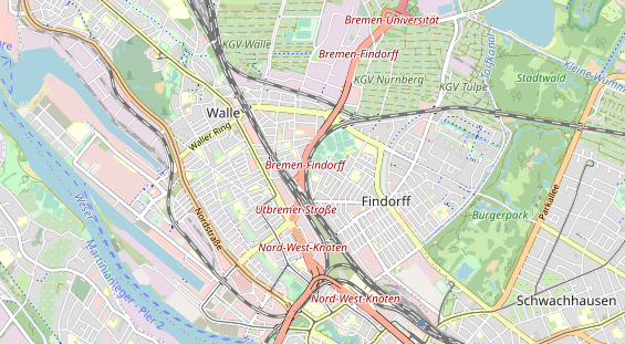 Tennisverein auf Karte