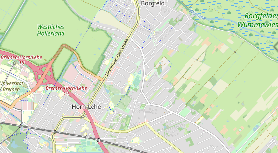 Tennisverein auf Karte