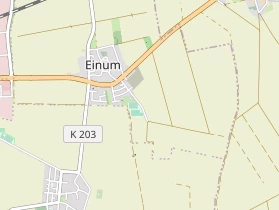 Tennisverein auf Karte