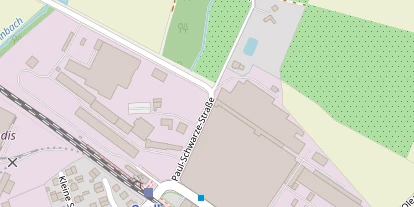 Tennisverein auf Satellitenbild