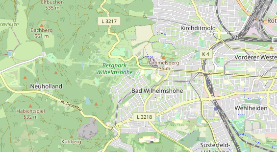 Tennisverein auf Karte