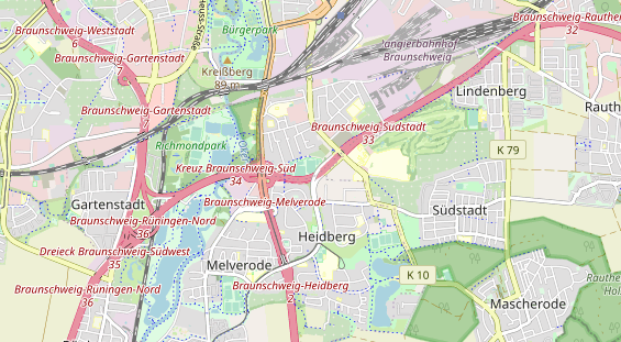 Tennisverein auf Karte