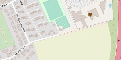 Tennisverein auf Satellitenbild