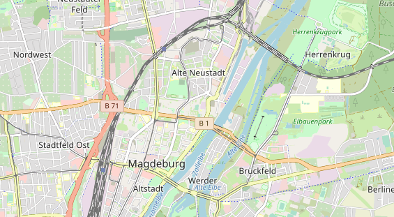 Tennisverein auf Karte