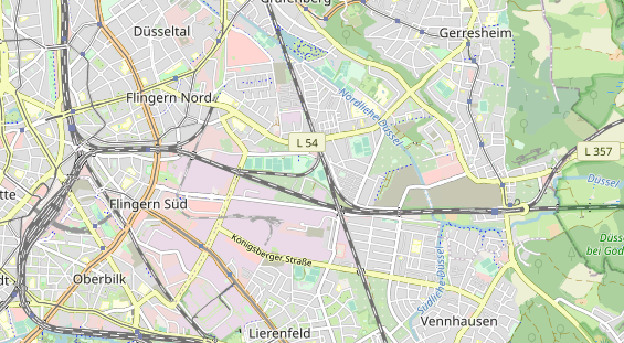 Tennisverein auf Karte