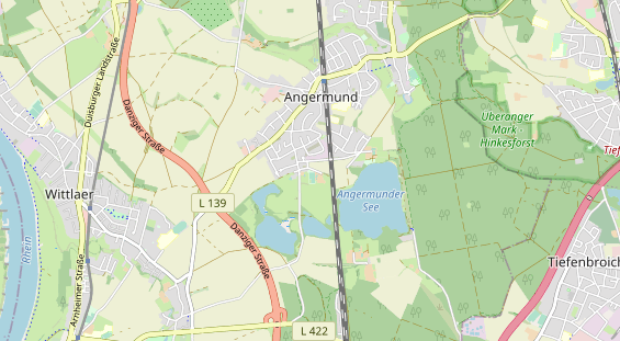 Tennisverein auf Karte