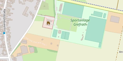 Tennisverein auf Satellitenbild