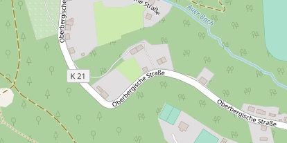 Tennisverein auf Satellitenbild