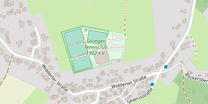 Tennisverein auf Satellitenbild