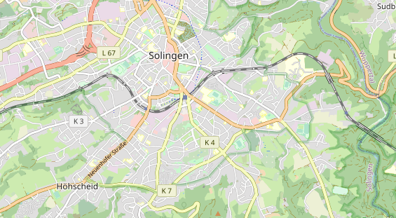 Tennisverein auf Karte